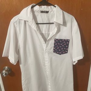 Men medium short sleeve shirt